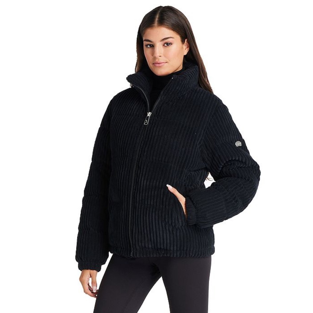 Koolaburra Women's Dark Corduroy Puffer Jacket